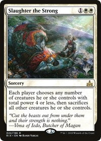 Slaughter the Strong [Promo Pack: Core Set 2020] | Gear Gaming Bentonville