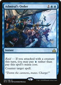 Admiral's Order [Promo Pack: Core Set 2020] | Gear Gaming Bentonville