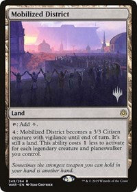 Mobilized District [Promo Pack: Core Set 2020] | Gear Gaming Bentonville