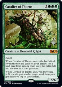 Cavalier of Thorns [Promo Pack: Core Set 2020] | Gear Gaming Bentonville