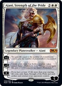 Ajani, Strength of the Pride [Promo Pack: Core Set 2020] | Gear Gaming Bentonville