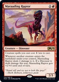 Marauding Raptor [Promo Pack: Core Set 2020] | Gear Gaming Bentonville