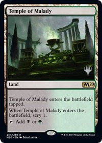 Temple of Malady [Promo Pack: Core Set 2020] | Gear Gaming Bentonville