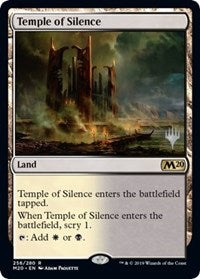 Temple of Silence [Promo Pack: Core Set 2020] | Gear Gaming Bentonville