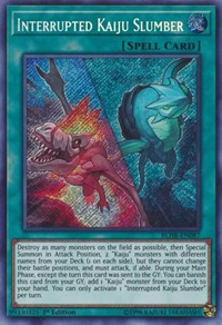 Interrupted Kaiju Slumber [Battles of Legend: Hero's Revenge] [BLHR-EN087] | Gear Gaming Bentonville