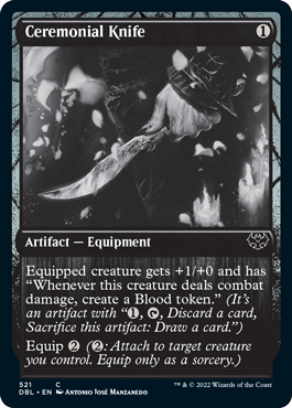 Ceremonial Knife [Innistrad: Double Feature] | Gear Gaming Bentonville