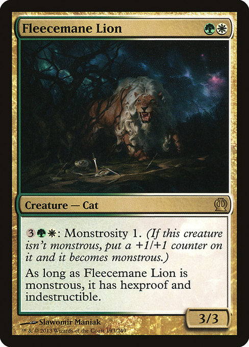 Fleecemane Lion [Theros] | Gear Gaming Bentonville