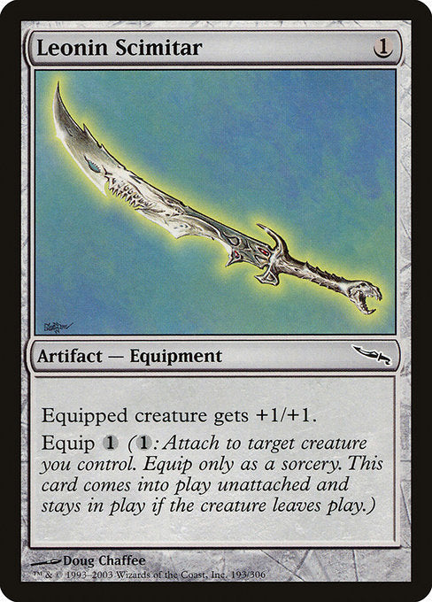 Leonin Scimitar [Mirrodin] | Gear Gaming Bentonville