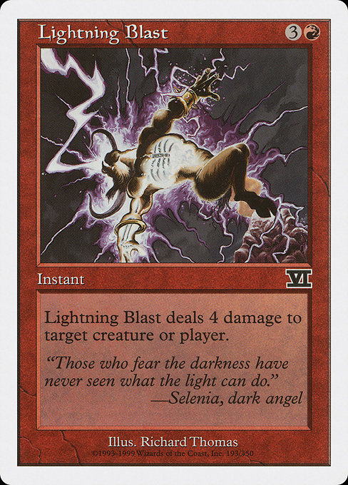 Lightning Blast [Classic Sixth Edition] | Gear Gaming Bentonville