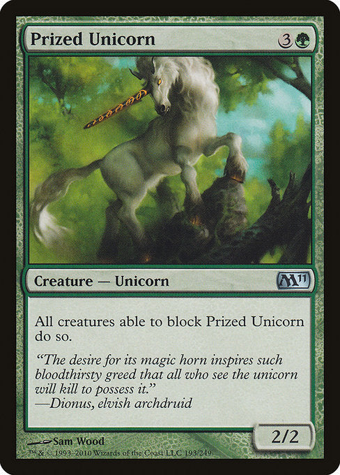 Prized Unicorn [Magic 2011 (M11)] | Gear Gaming Bentonville