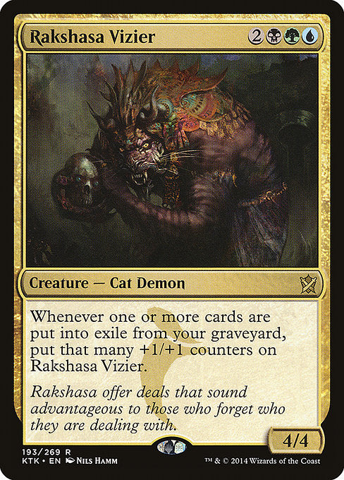 Rakshasa Vizier [Khans of Tarkir] | Gear Gaming Bentonville