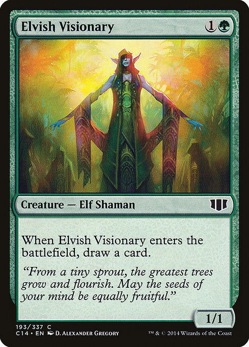 Elvish Visionary [Commander 2014] | Gear Gaming Bentonville