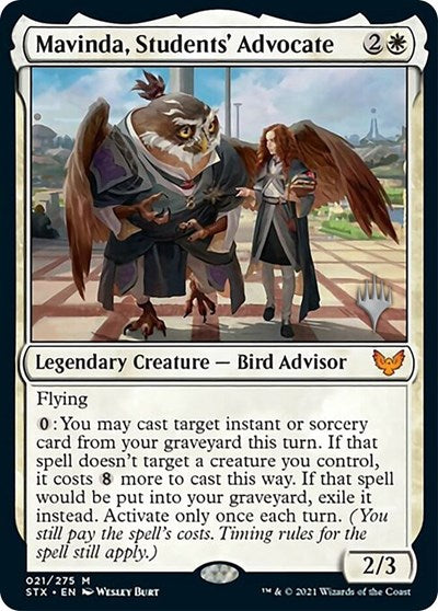 Mavinda, Students' Advocate (Promo Pack) [Strixhaven: School of Mages Promos] | Gear Gaming Bentonville