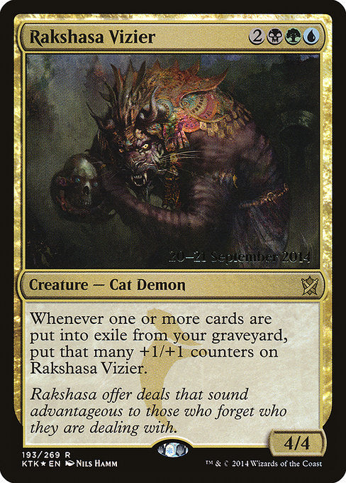 Rakshasa Vizier [Prerelease Cards] | Gear Gaming Bentonville