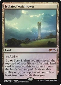 Isolated Watchtower [Judge Promos] | Gear Gaming Bentonville