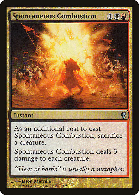 Spontaneous Combustion [Conspiracy] | Gear Gaming Bentonville