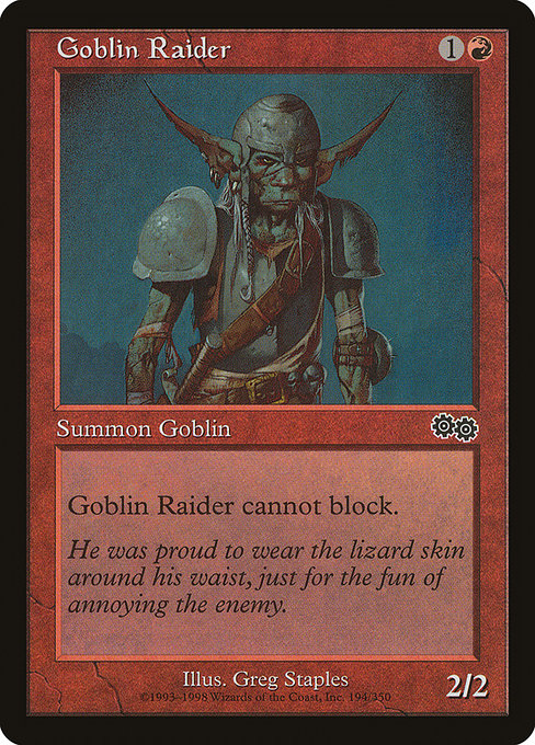 Goblin Raider [Urza's Saga] | Gear Gaming Bentonville