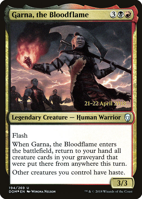 Garna, the Bloodflame [Prerelease Cards] | Gear Gaming Bentonville