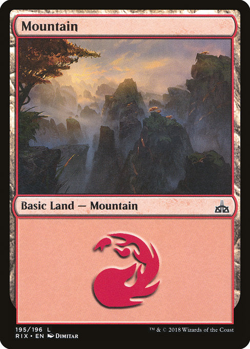 Mountain [Rivals of Ixalan] | Gear Gaming Bentonville