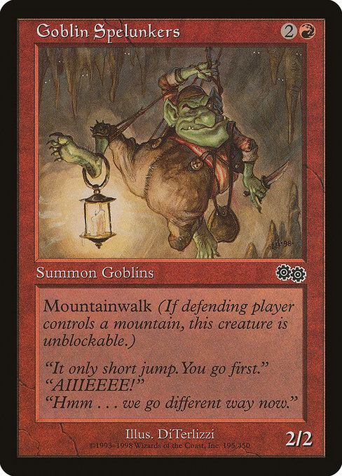 Goblin Spelunkers [Urza's Saga] | Gear Gaming Bentonville