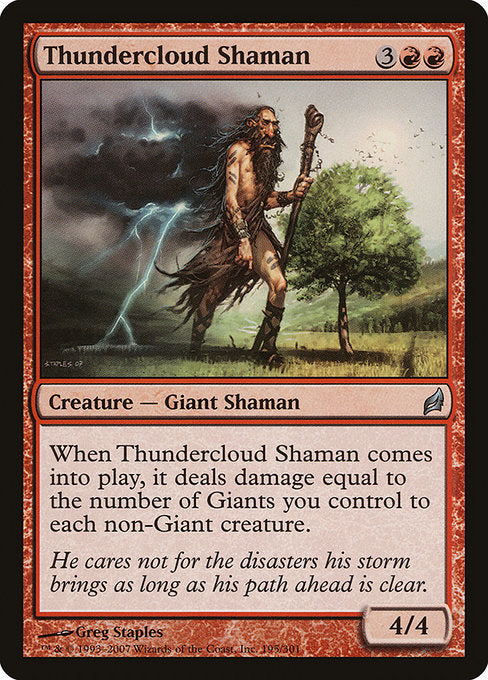 Thundercloud Shaman [Lorwyn] | Gear Gaming Bentonville