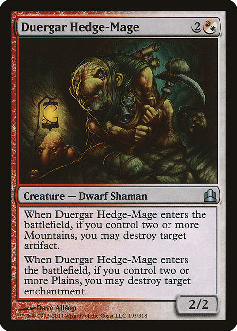 Duergar Hedge-Mage [Commander] | Gear Gaming Bentonville