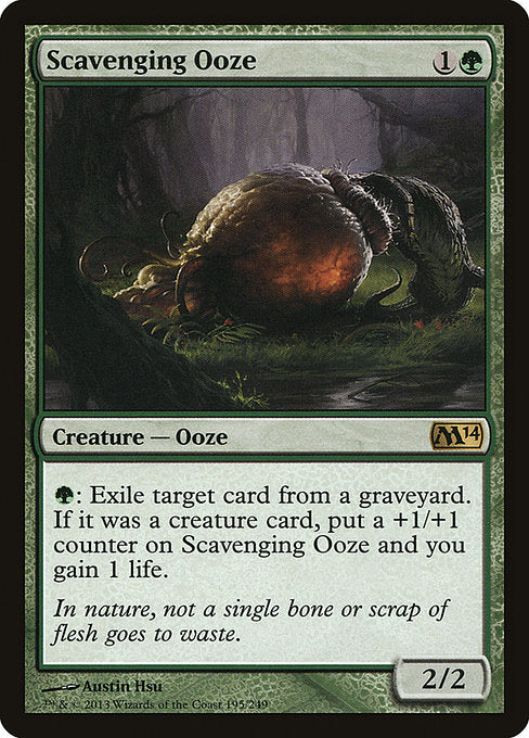 Scavenging Ooze [Magic 2014 (M14)] | Gear Gaming Bentonville