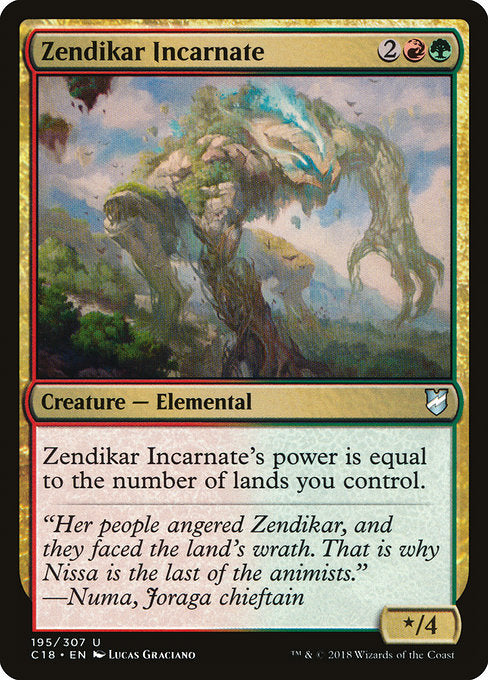 Zendikar Incarnate [Commander 2018] | Gear Gaming Bentonville