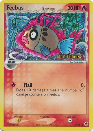 Feebas (49/101) (Delta Species) (Stamped) [EX: Dragon Frontiers] | Gear Gaming Bentonville