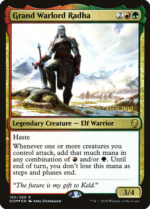 Grand Warlord Radha [Prerelease Cards] | Gear Gaming Bentonville