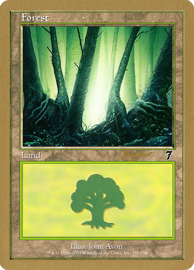 Forest (shh330) (Sim Han How) [World Championship Decks 2002] | Gear Gaming Bentonville