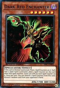 Dark Red Enchanter [Speed Duel: Scars of Battle] [SBSC-EN002] | Gear Gaming Bentonville