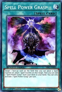 Spell Power Grasp [Speed Duel: Scars of Battle] [SBSC-EN004] | Gear Gaming Bentonville