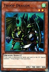 Troop Dragon [Speed Duel: Scars of Battle] [SBSC-EN006] | Gear Gaming Bentonville