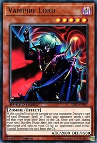 Vampire Lord [Speed Duel: Scars of Battle] [SBSC-EN007] | Gear Gaming Bentonville