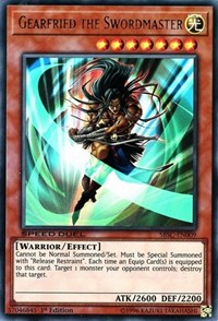 Gearfried the Swordmaster [Speed Duel: Scars of Battle] [SBSC-EN009] | Gear Gaming Bentonville