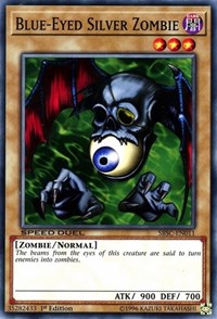 Blue-Eyed Silver Zombie [Speed Duel: Scars of Battle] [SBSC-EN011] | Gear Gaming Bentonville