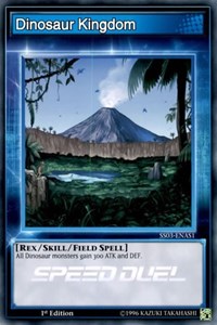 Dinosaur Kingdom [Speed Duel Decks: Ultimate Predators] [SS03-ENAS1] | Gear Gaming Bentonville