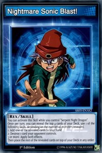 Nightmare Sonic Blast! [Speed Duel Decks: Ultimate Predators] [SS03-ENAS2] | Gear Gaming Bentonville