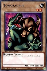 Tomozaurus [Speed Duel Decks: Ultimate Predators] [SS03-ENA05] | Gear Gaming Bentonville