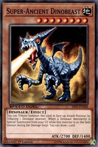 Super-Ancient Dinobeast [Speed Duel Decks: Ultimate Predators] [SS03-ENA08] | Gear Gaming Bentonville