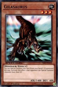 Gilasaurus [Speed Duel Decks: Ultimate Predators] [SS03-ENA10] | Gear Gaming Bentonville