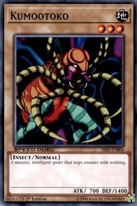 Kumootoko [Speed Duel Decks: Ultimate Predators] [SS03-ENB06] | Gear Gaming Bentonville