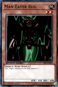 Man-Eater Bug [Speed Duel Decks: Ultimate Predators] [SS03-ENB10] | Gear Gaming Bentonville
