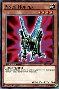 Pinch Hopper [Speed Duel Decks: Ultimate Predators] [SS03-ENB11] | Gear Gaming Bentonville