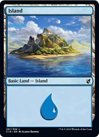 Island (291) [Commander 2019] | Gear Gaming Bentonville