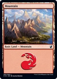 Mountain (297) [Commander 2019] | Gear Gaming Bentonville