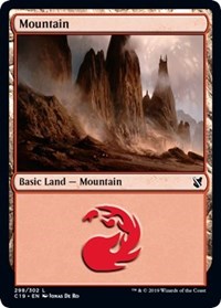 Mountain (298) [Commander 2019] | Gear Gaming Bentonville