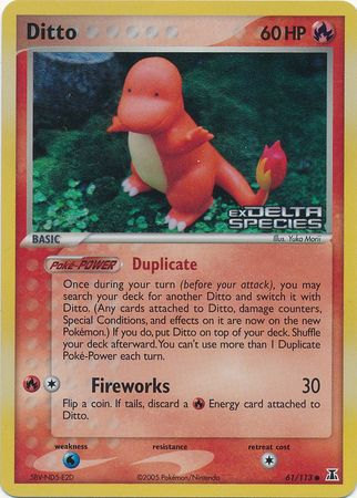 Ditto (61/113) (Stamped) [EX: Delta Species] | Gear Gaming Bentonville