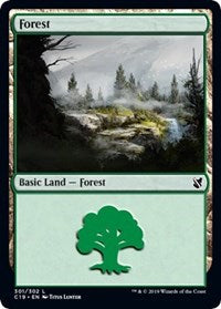 Forest (301) [Commander 2019] | Gear Gaming Bentonville